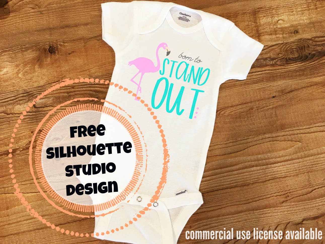 Free Silhouette Design Born To Stand Out Flamingo Silhouette School