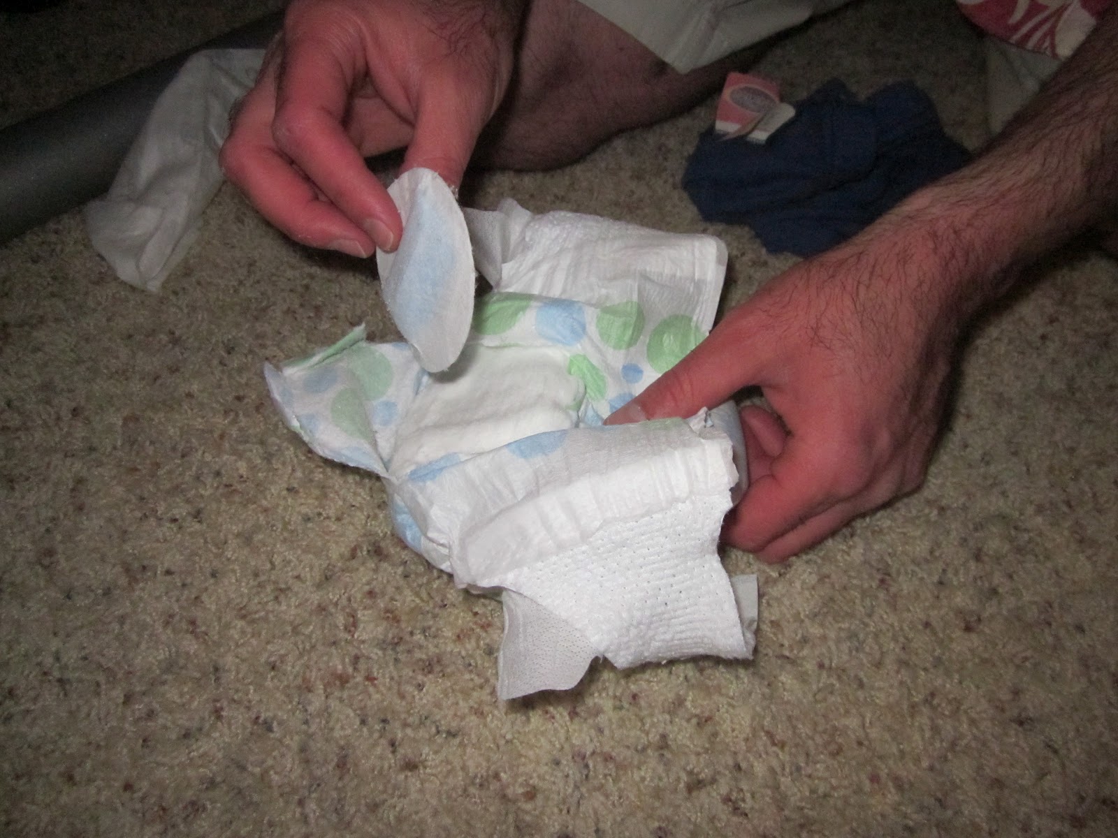 Easy CleanUp with Diaperpods