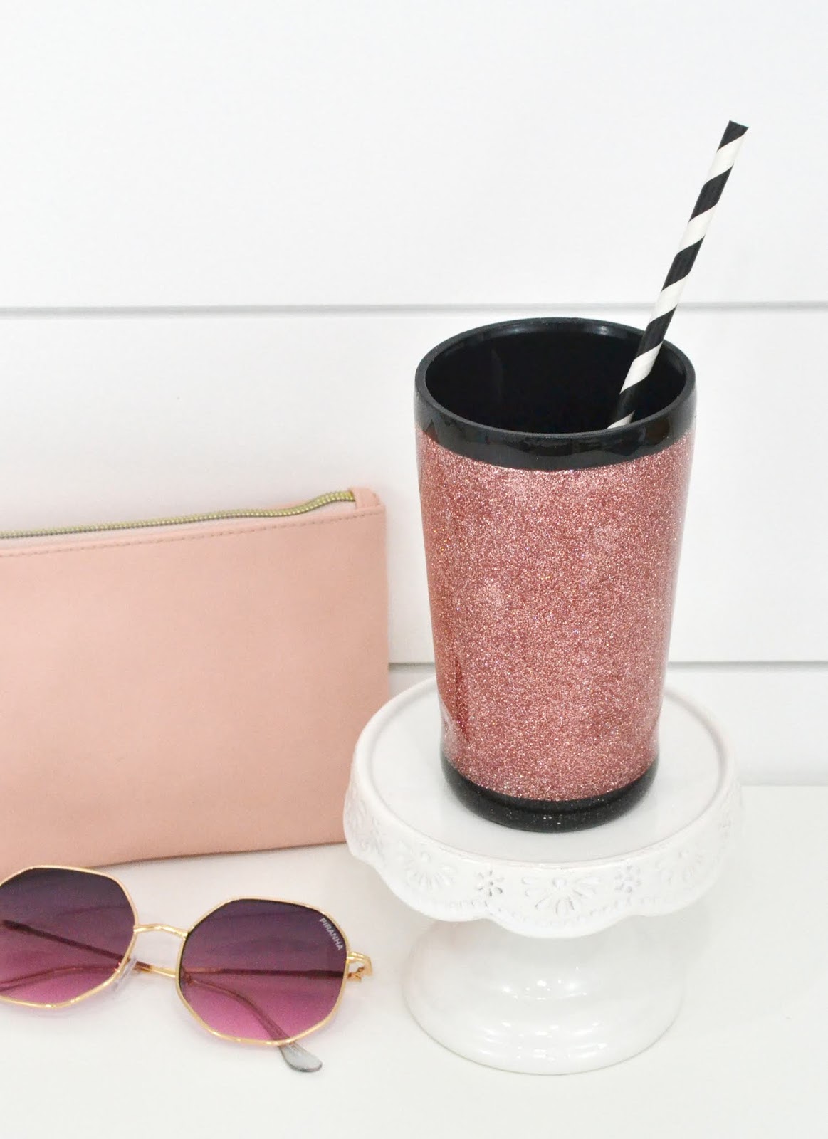 Aly Dosdall how to make a glitter tumbler with the spin it tumbler turner