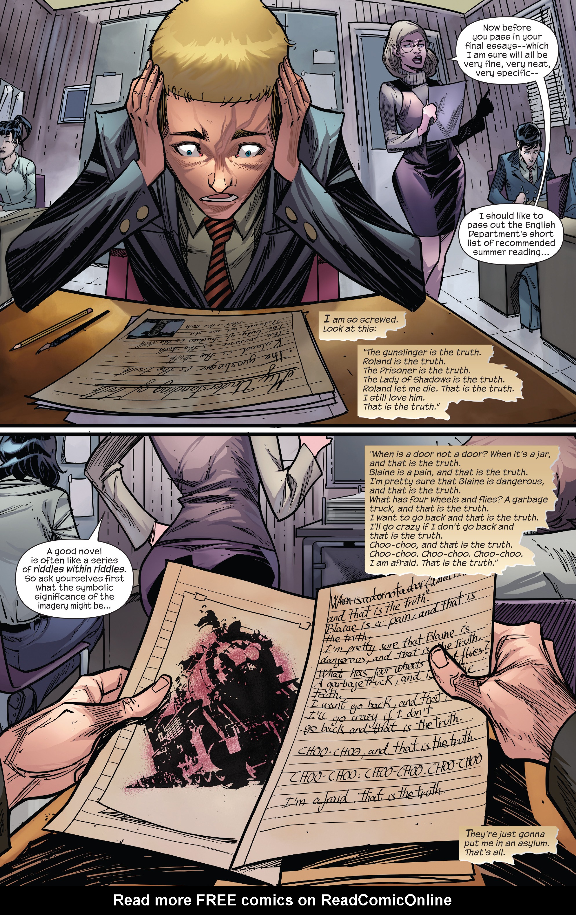 Read online Dark Tower: The Drawing of the Three - The Sailor comic -  Issue #3 - 5