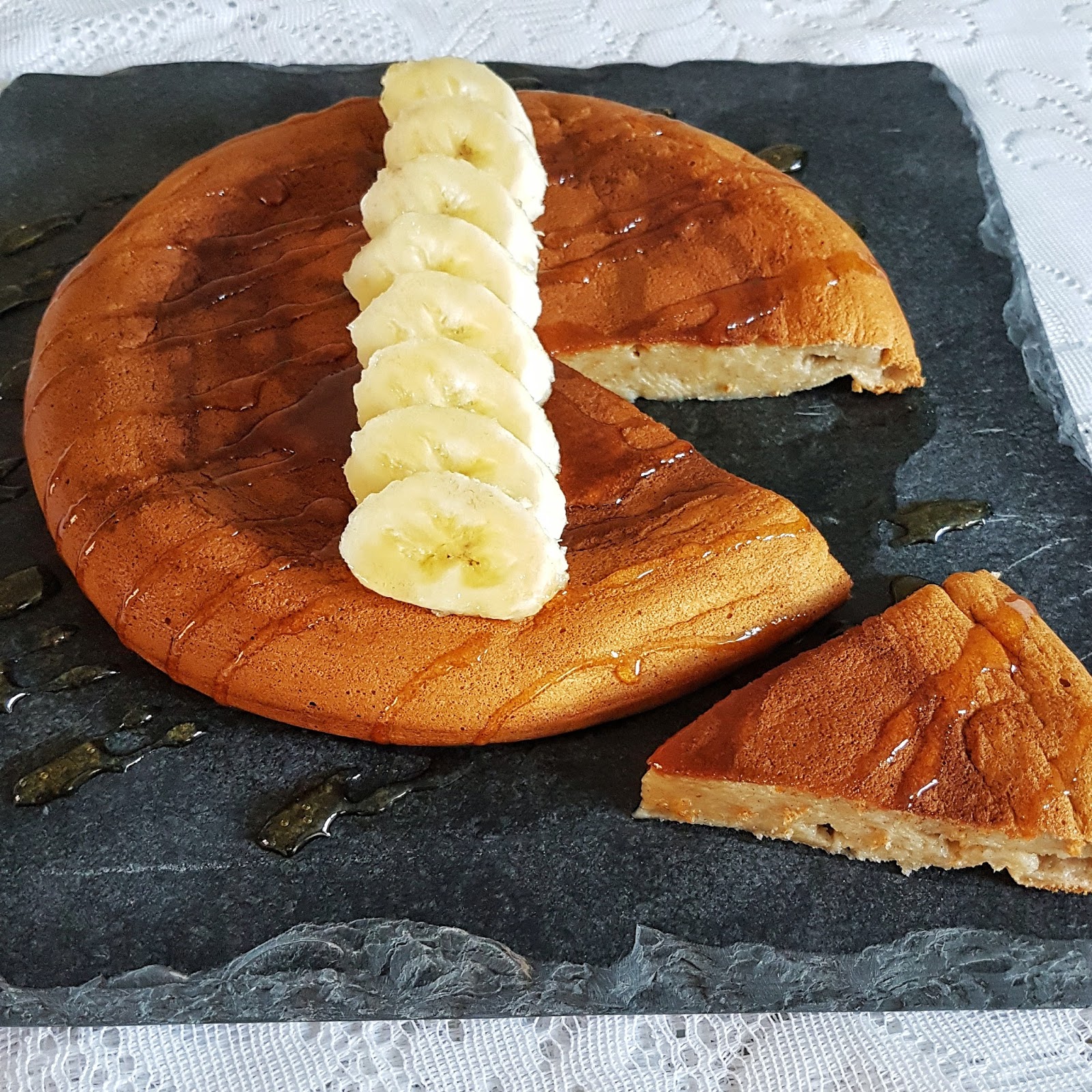 Giant Rice Cooker Banana Pancake Recipe