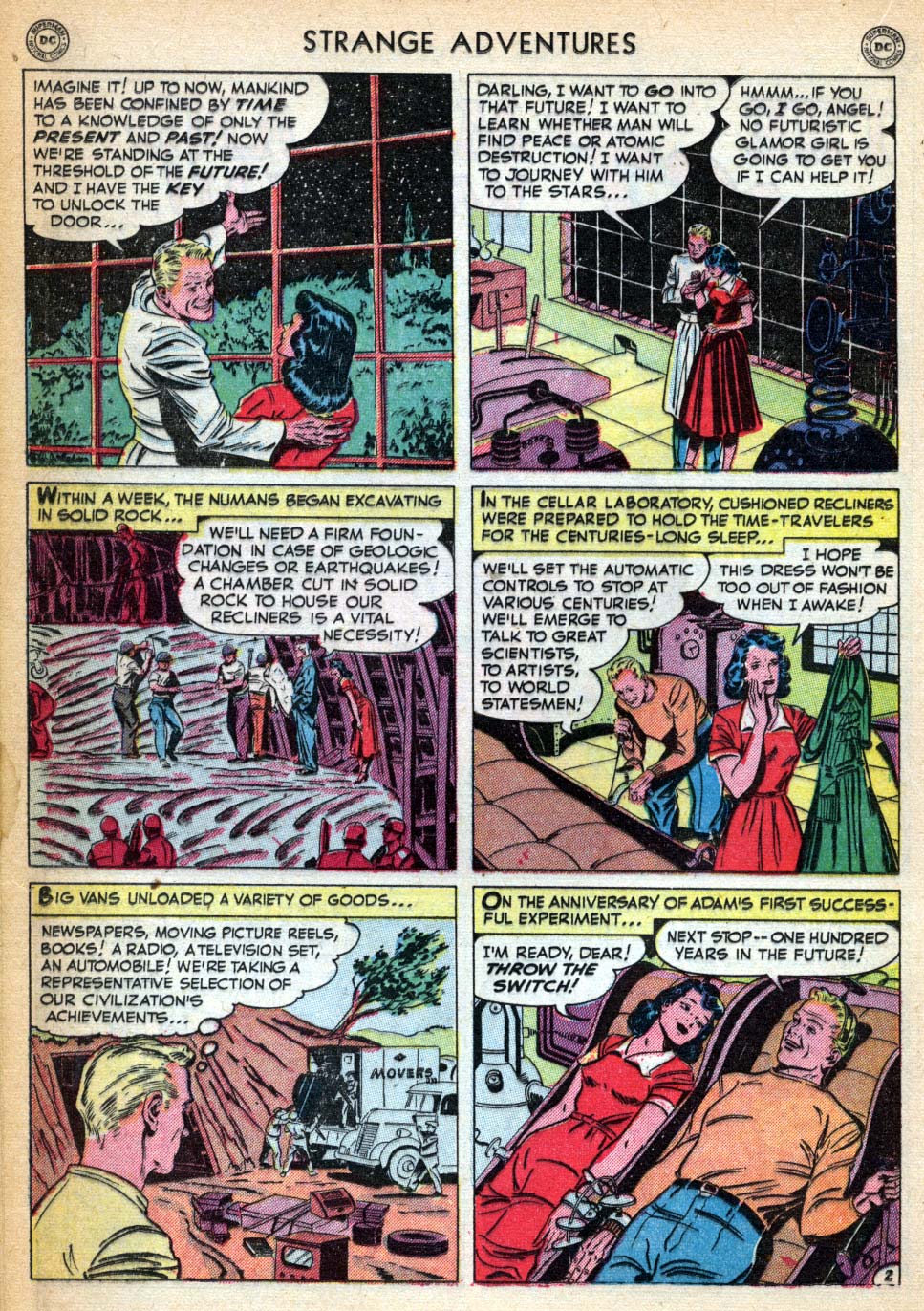 Read online Strange Adventures (1950) comic -  Issue #6 - 30