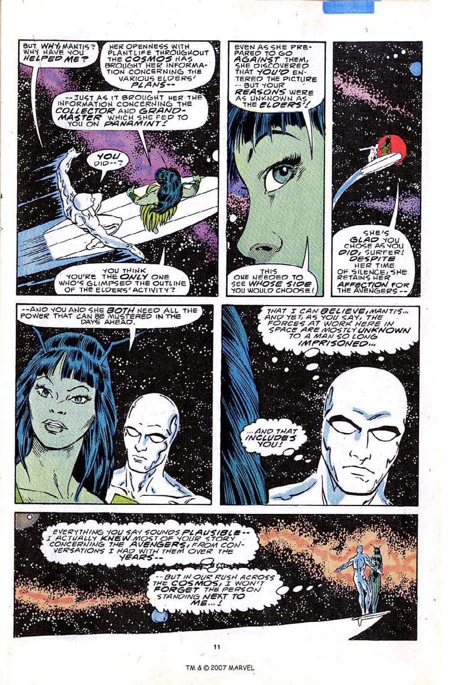 Read online Silver Surfer (1987) comic -  Issue #4 - 17