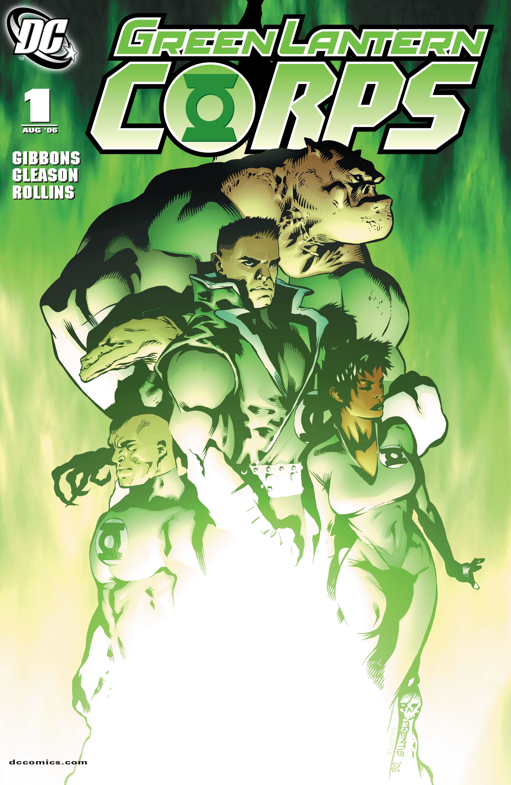 Read online Green Lantern Corps (2006) comic -  Issue #1 - 1