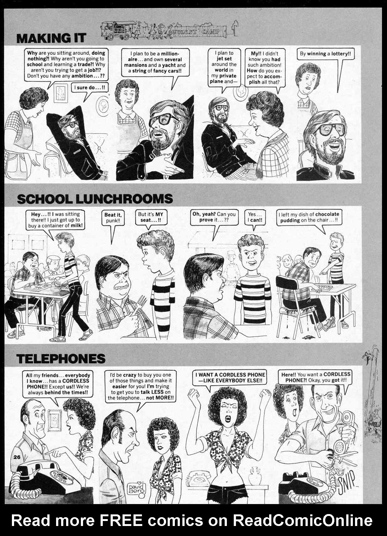 Read online MAD comic -  Issue #251 - 28