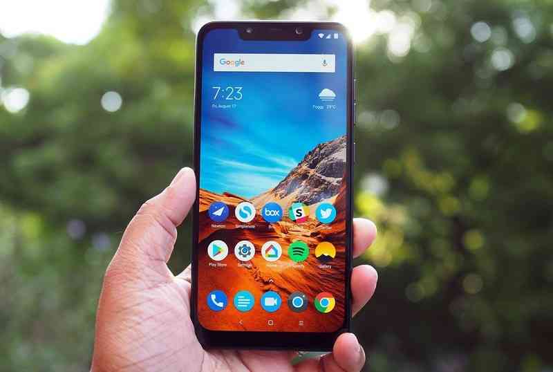 The Xiaomi POCO F1 Front