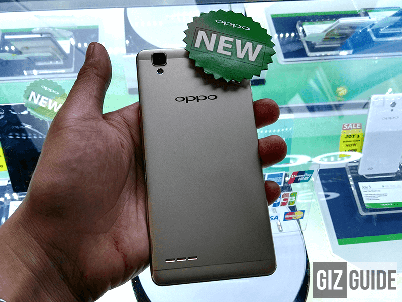 Oppo F1 spotted in PH stores