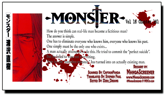 Monster Chapter 161 - MyToon.net
