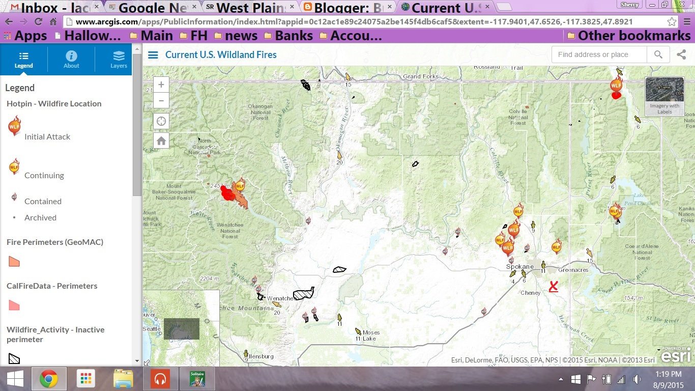 Spokane County Fire District Map