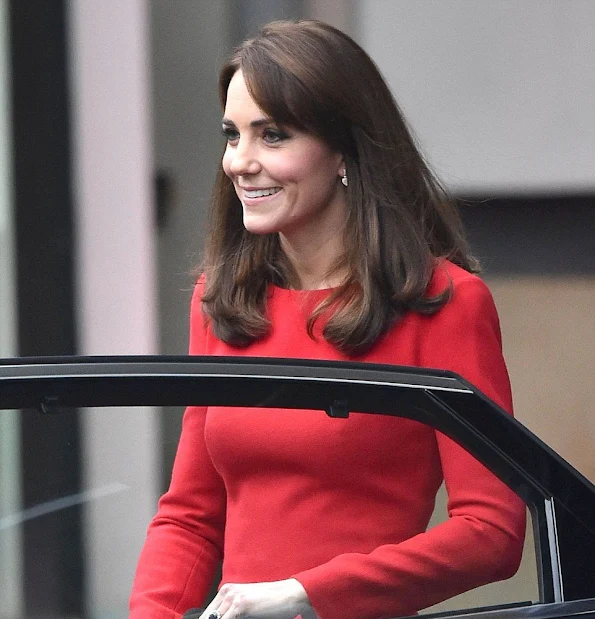 Catherine, Duchess of Cambridge attends the Anna Freud Centre Family School Christmas Party at Anna Freud Centre