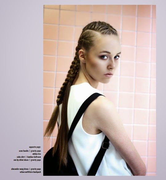 mode models blog Kendall Graham in Freq Magazine by Emilia Thomas!