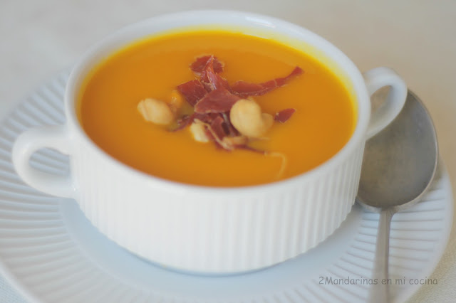  Crema de calabaza con anacardos y avecrem ¿simplificas? 