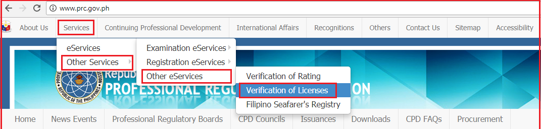 Prc log in Prc log in