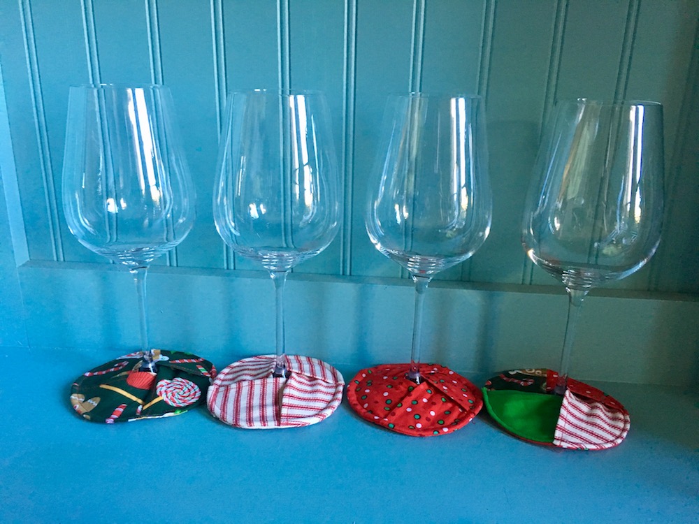 Countdown Martini Glasses ~ Set of 12