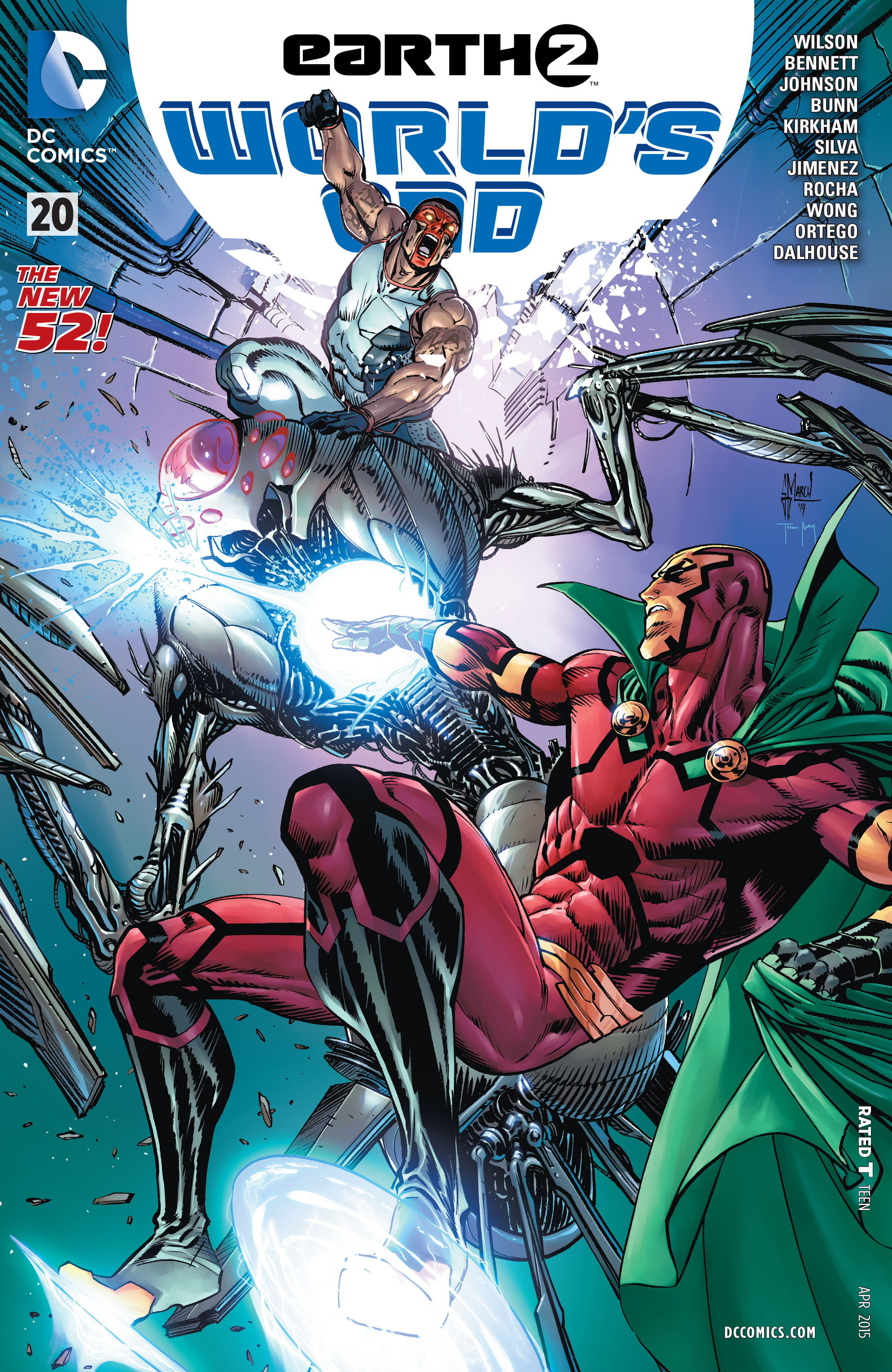 Read online Earth 2: World's End comic -  Issue #20 - 1