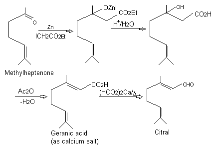 Citral Synthesis.