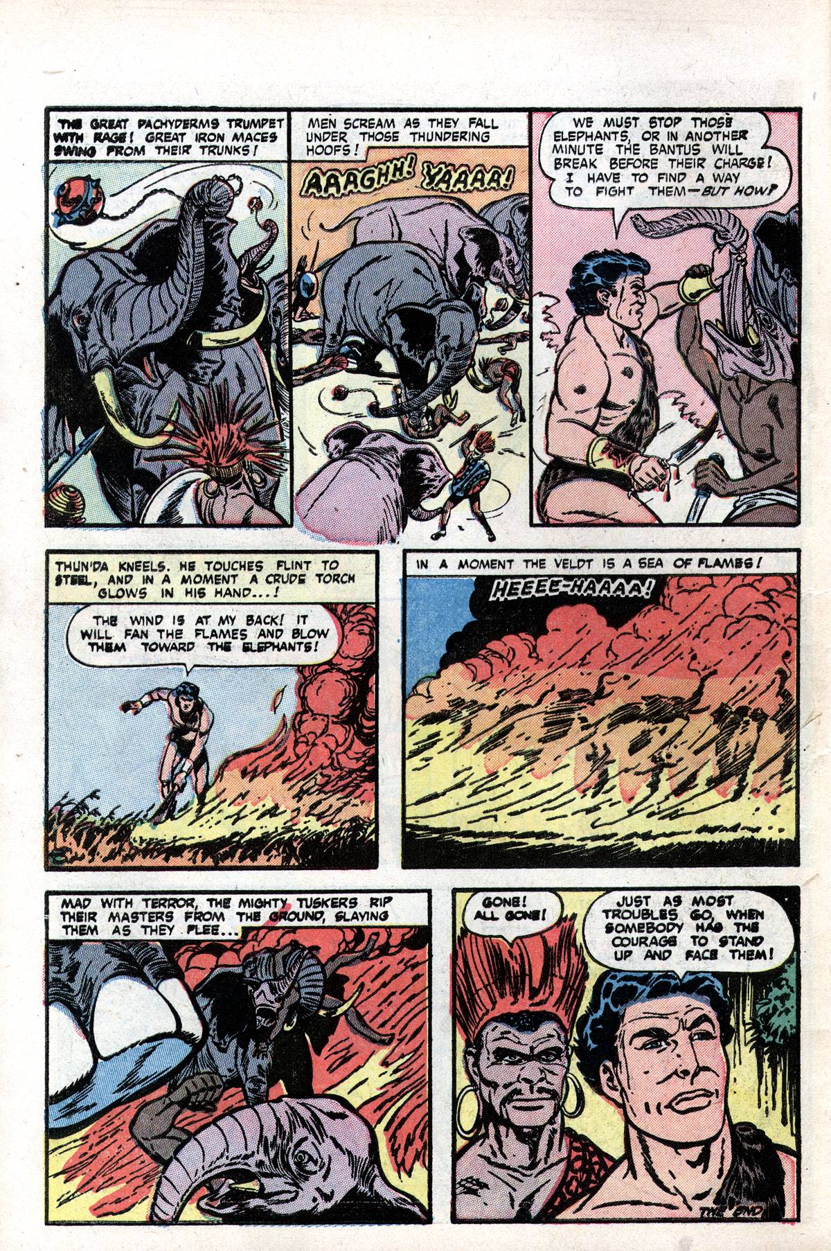 Read online Thun'da: King of the Congo comic -  Issue #6 - 10