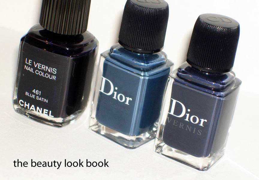 Deep Blues: Chanel Blue Satin, Dior Bond Street & Dior Blue Label