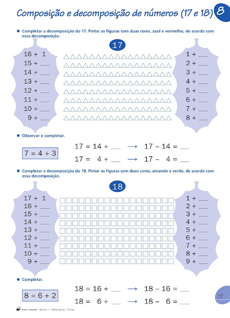 Atividades de Matematica 1 Ano