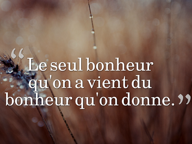 citation bonheur