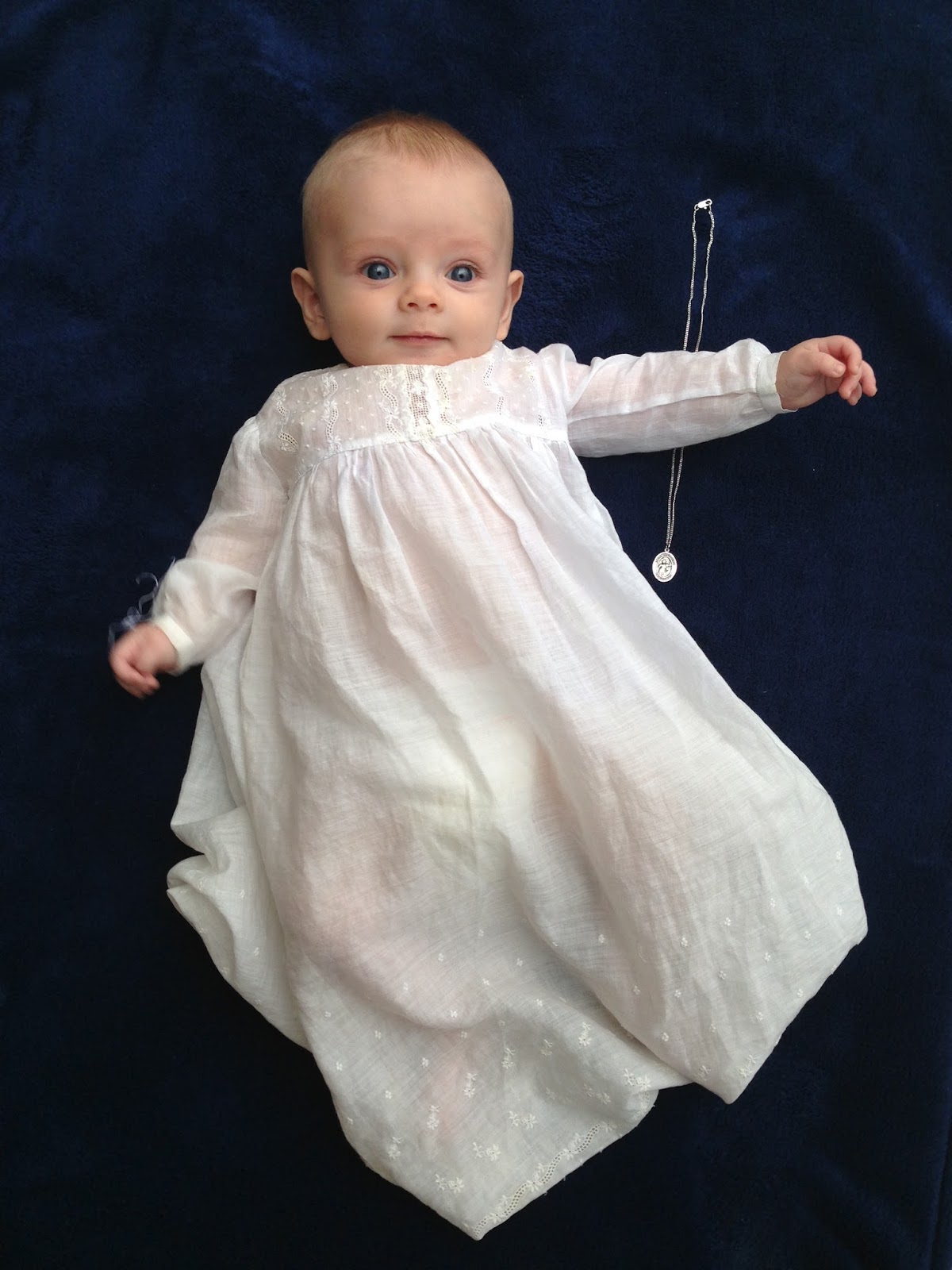 Look to Him and be Radiant Our 100 Year Old Family Baptismal Gown