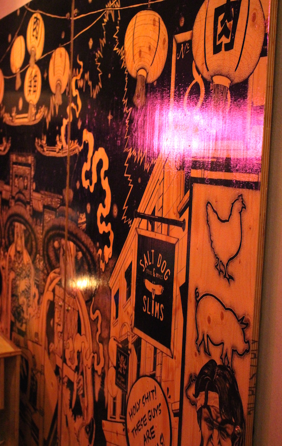 Emily's Recipes and Reviews UK Food Blog Leicestershire slim's pork chop express, liverpool.