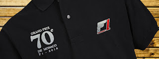 F1 Hellenic Fan Club MONACO POLO - BLACK