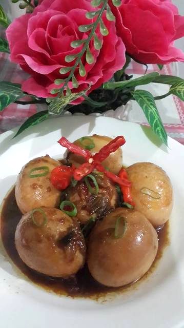 Resep Telur Kecap Ayam Kampung (cookpad.com)