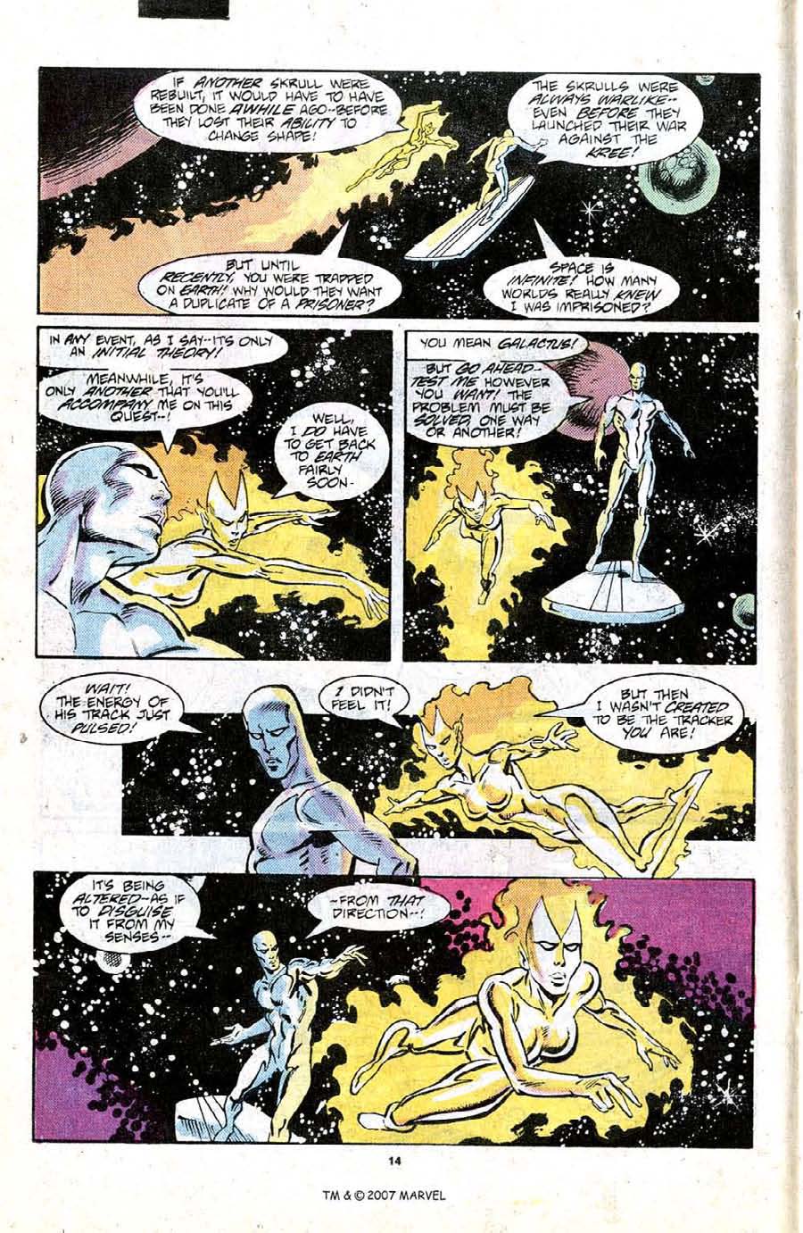 Read online Silver Surfer (1987) comic -  Issue #14 - 16