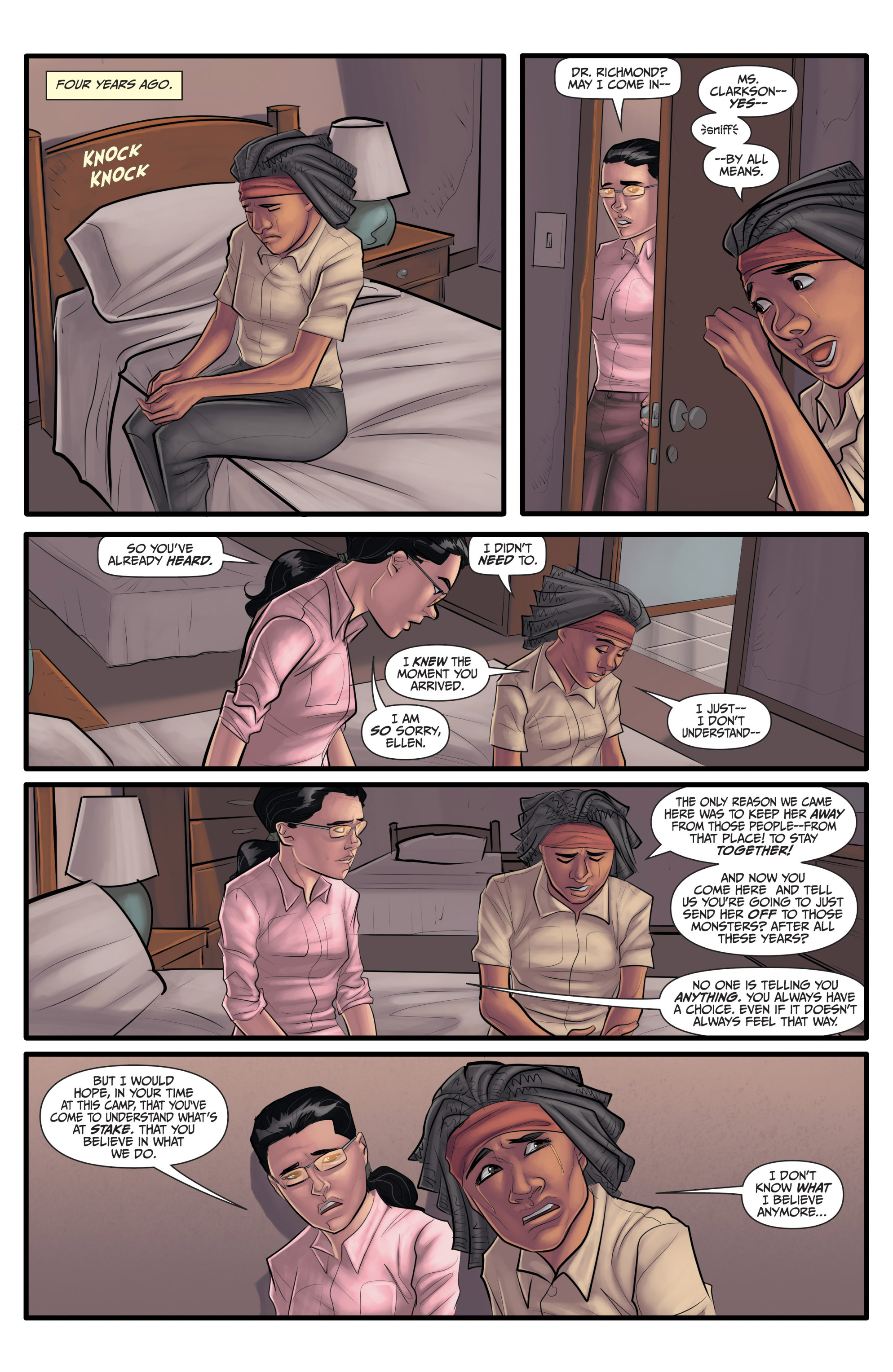 Read online Morning Glories comic -  Issue #44 - 18