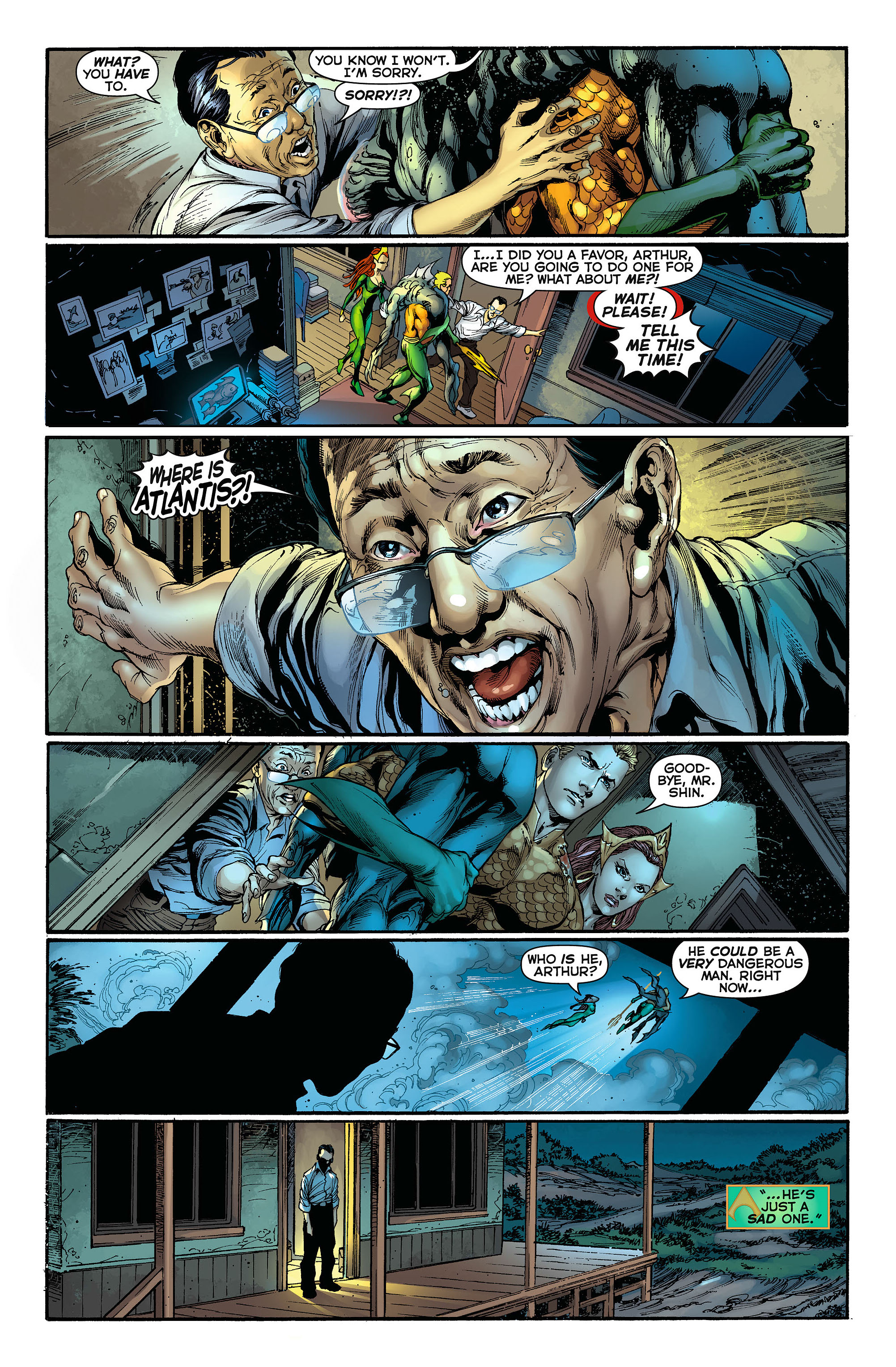 Read online Aquaman (2011) comic - Issue #3 - 19