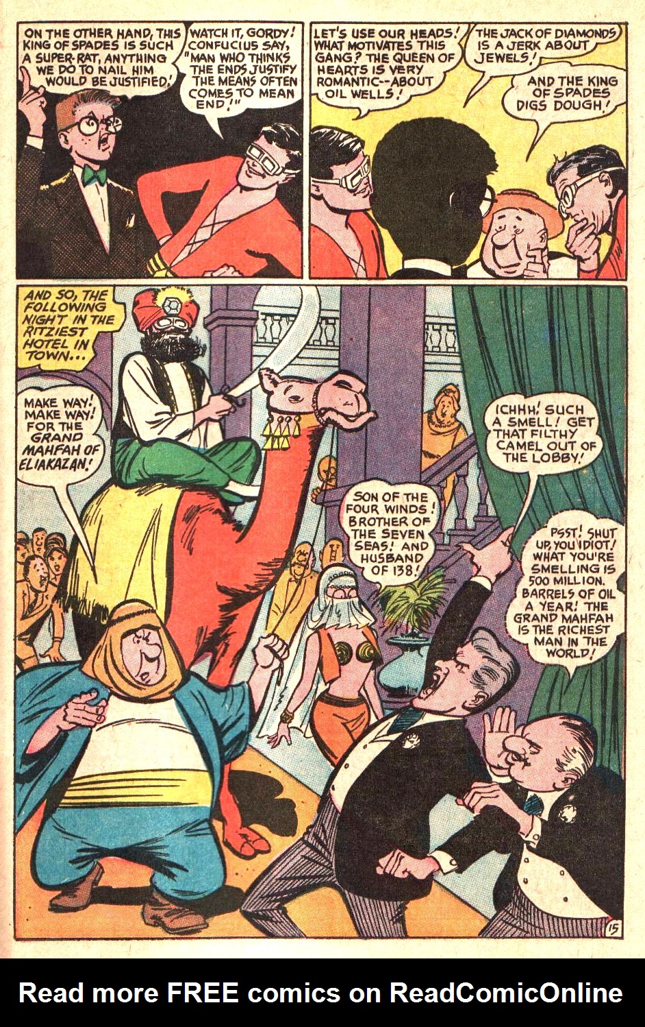 Read online Plastic Man (1966) comic -  Issue #7 - 21