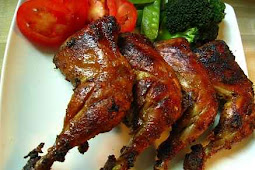Resep Masakan Nusantara Ayam Bakar Hitam Manis