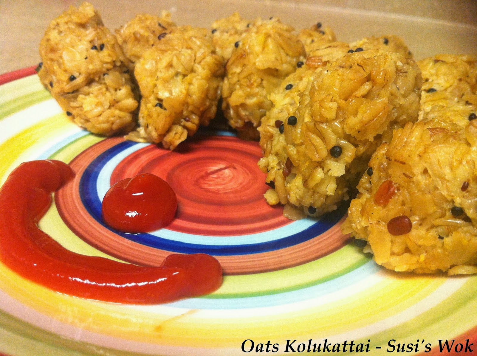 Susi's Wok Oats Kolukattai/ Steamed Oats Dumpling