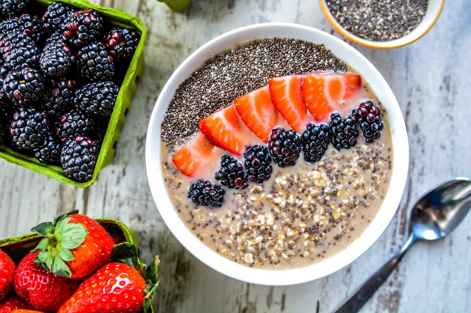 Theresa's Mixed Nuts Fruit & Oatmeal Chia Breakfast Pudding