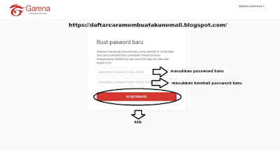 CARA RESET PASSWORD PG GARENA