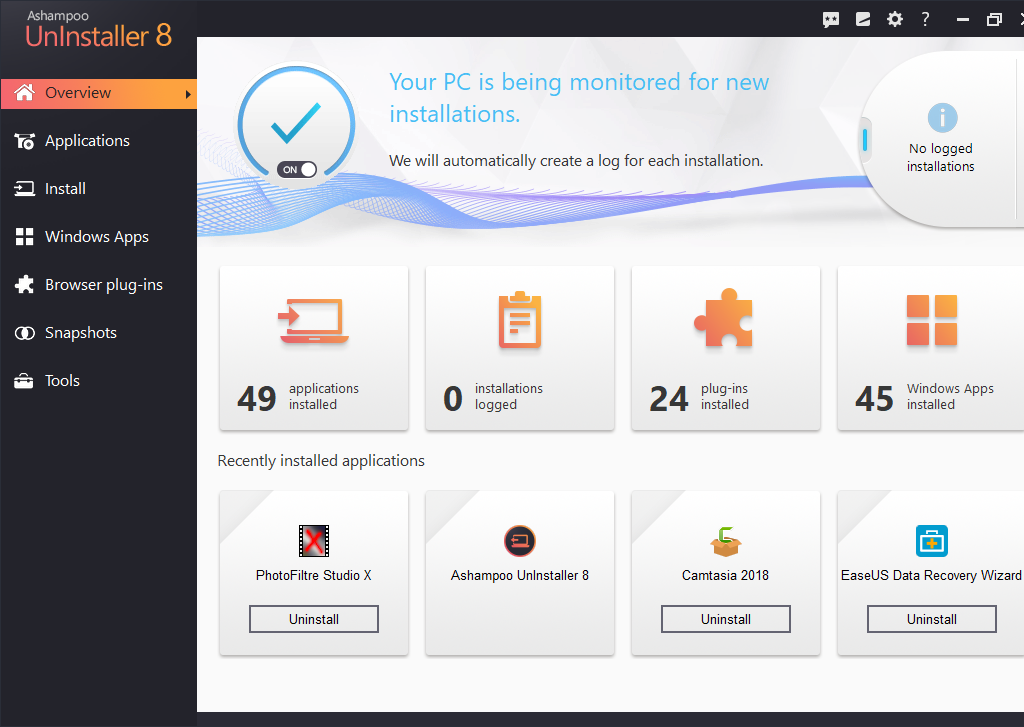 ashampoo uninstaller 8. ashampoo uninstaller 8.
