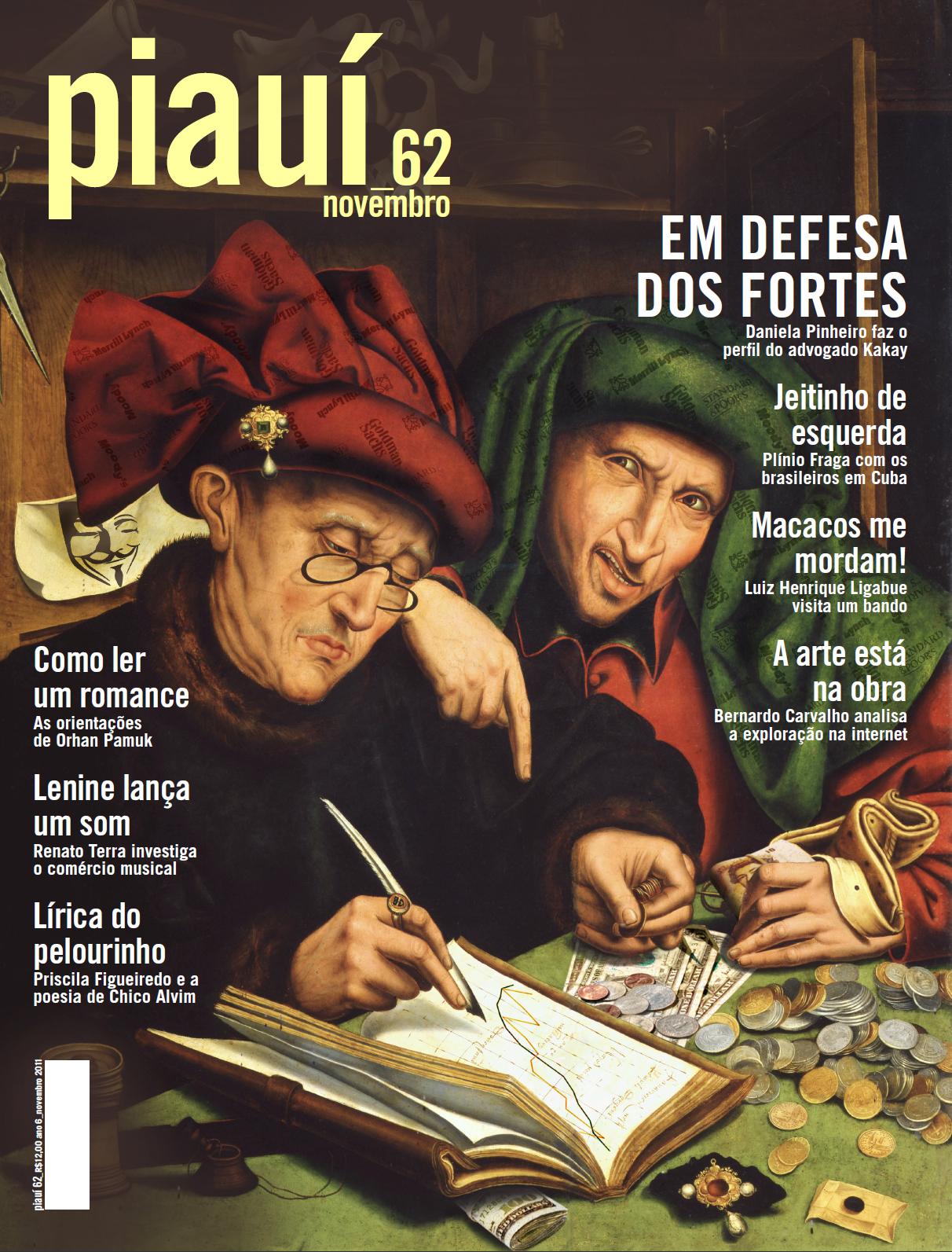 DESIGN INFORMA Nova edição da Revista piauí chega hoje às bancas de todo o país com novidade em DESIGN INFORMA Nova edição da Revista piauí chega hoje às bancas de todo o país com novidade em