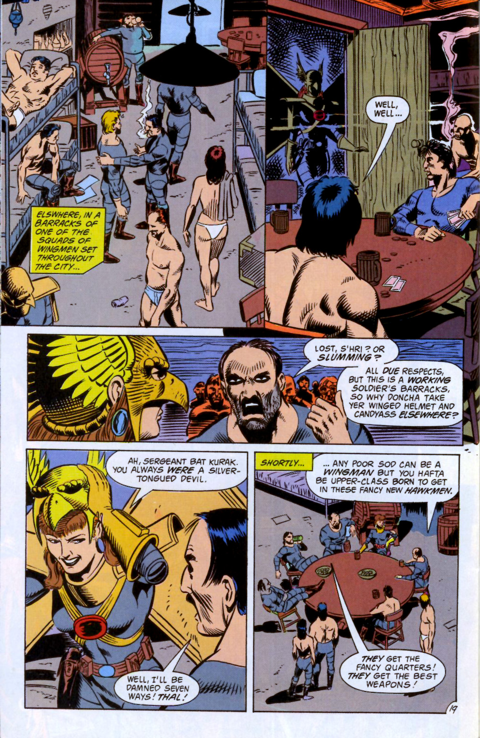 Read online Hawkworld (1990) comic -  Issue #21 - 19