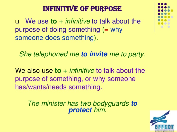 what is an infinitive what is an infinitive
