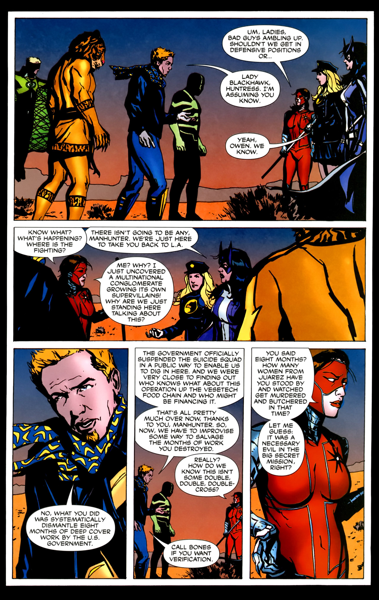 Read online Manhunter (2004) comic -  Issue #34 - 17