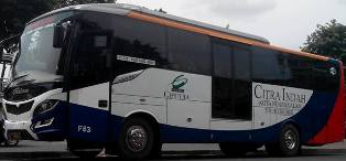 Jadwal dan Tarif Bus Trans Citra Indah dari Cibubur, Jonggol, Citra Land, Kuningan, dan Artha Gading