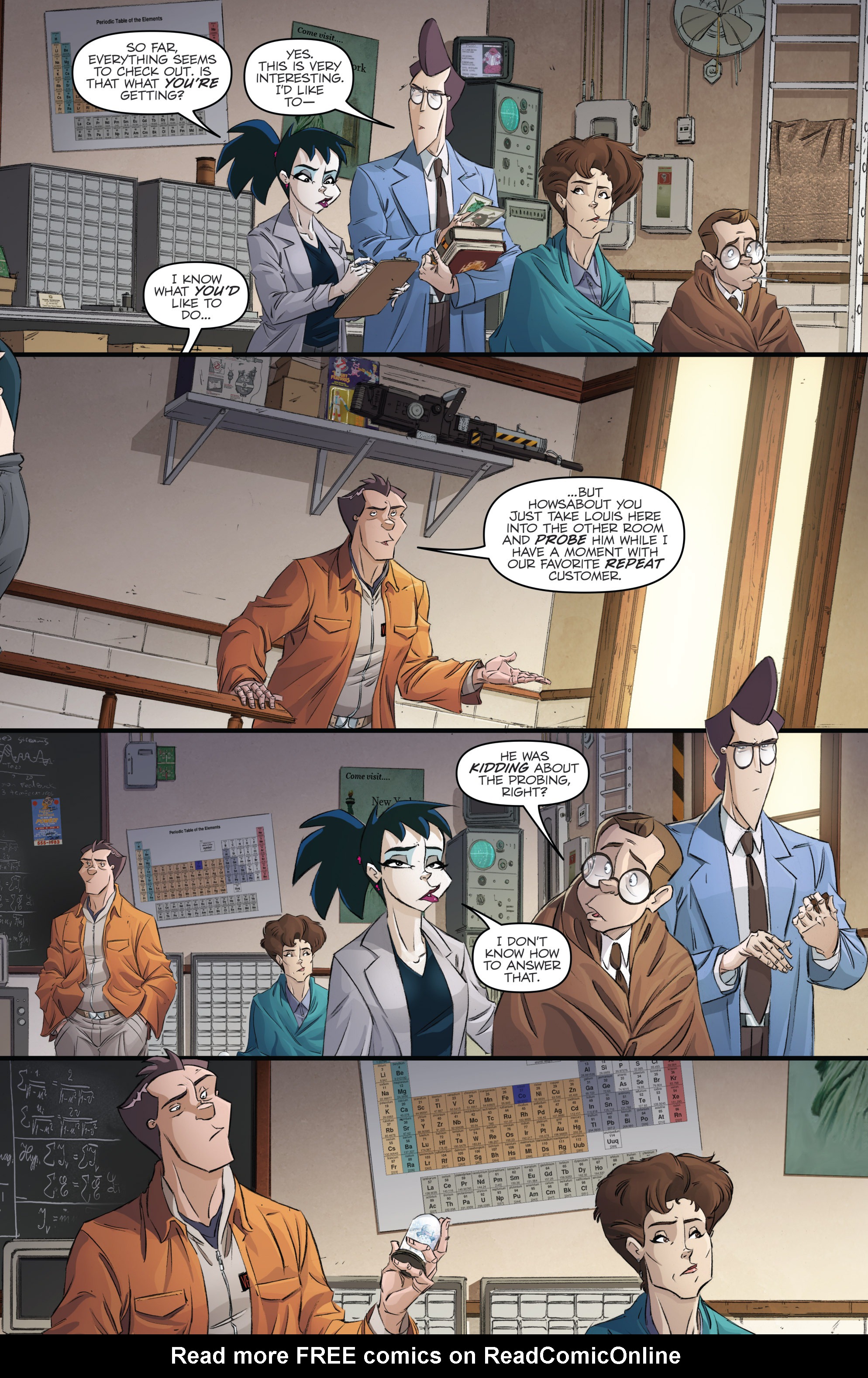 Read online Ghostbusters (2013) comic -  Issue #18 - 19