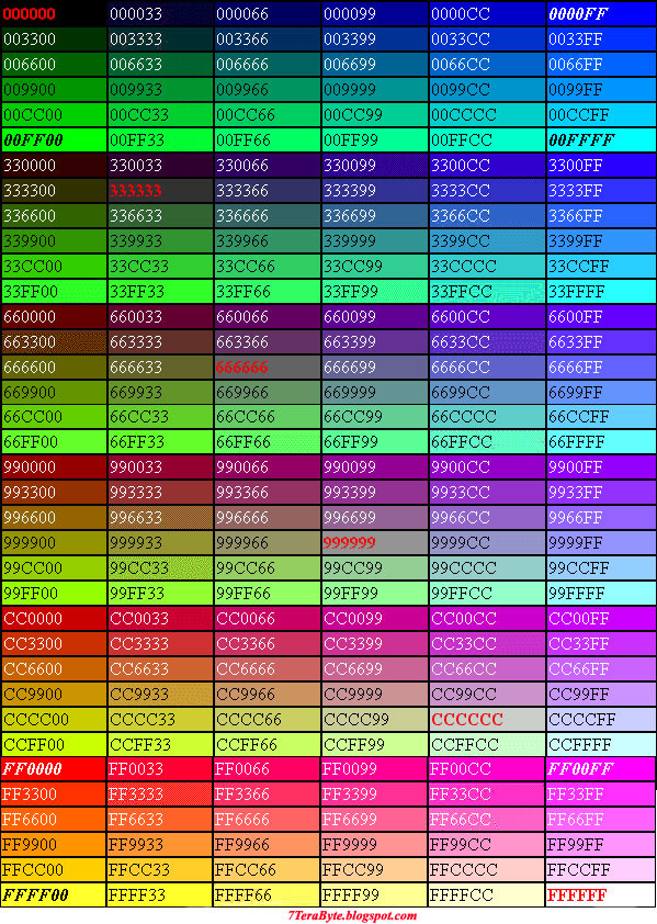 html-hexadecimal-color-code-chart-7terabyte