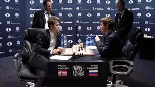 Le Championnat du Monde d'échecs Carlsen vs Karjakin - Photo © site officiel