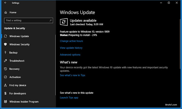 Cara Update dan Fitur Baru Windows 10 Versi 1809 Oktober 2018 Cara Update dan Fitur Baru Windows 10 Versi 1809 Oktober 2018