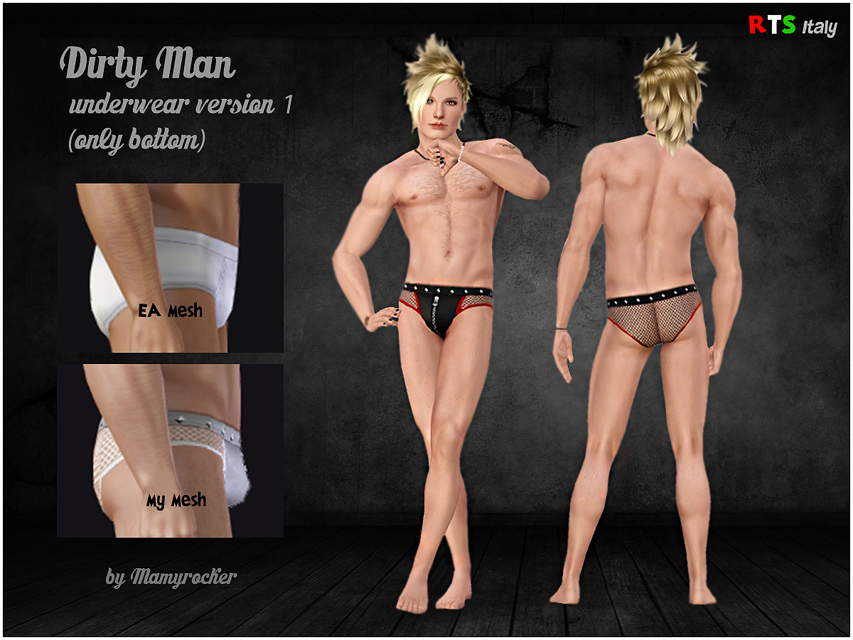 Sims 4 bdsm male clothing