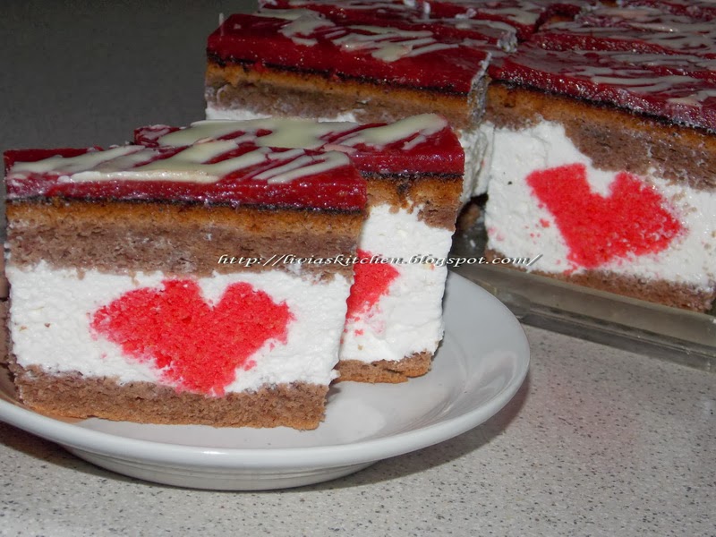 Prajitura Valentin, cu dragoste...