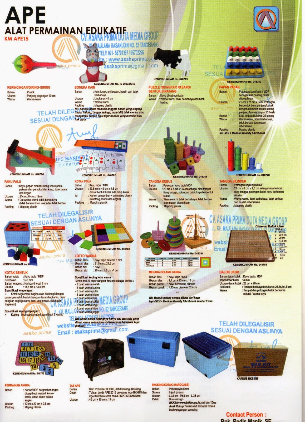 Pengadaan Materi dan Penyuluhan BKB KIT ~Belanja Barang Bina Keluarga