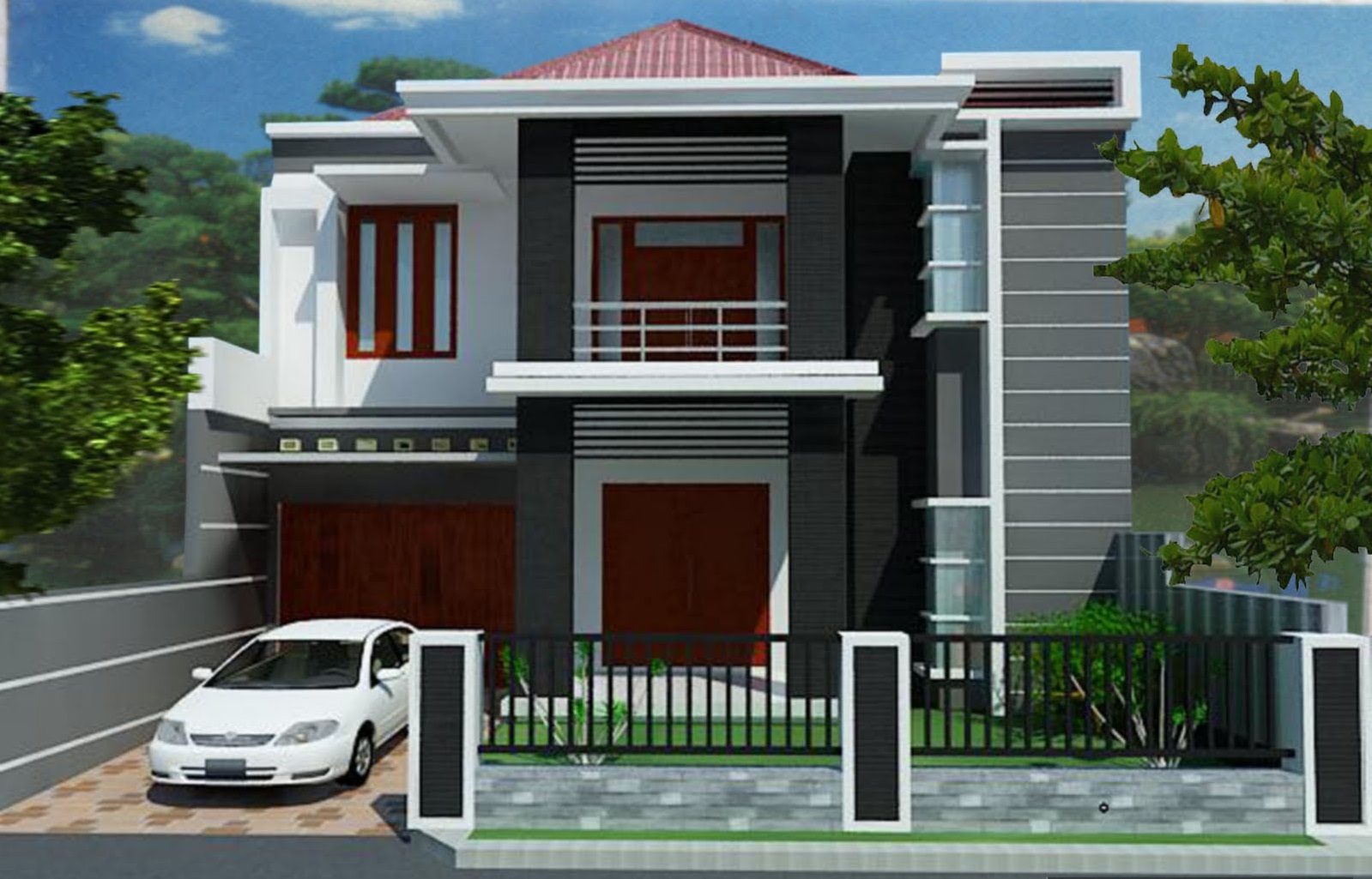 Rumah Minimalis Modern 2015, Mewah dan Unik ~ Kumpulan 